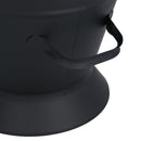 Waterloo Style Black Coal Log Burner Scuttle Bucket Wide Mouth Fire Fireplace