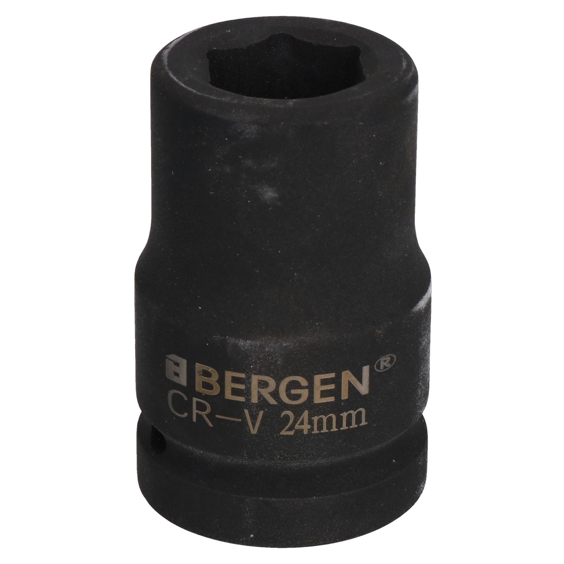 24mm Metric 3/4" or 1" Drive Deep Impact Socket 6 Sided With Step Up Adapter