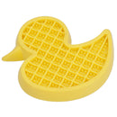 2 Anti Anxiety Bath Duck Slow Treat Dog Feeding Mat Licking Toy For Bath Time