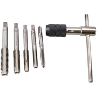 M6 - M12 Metric MM Tap Rethreading Re-Thread Cutter Set + T Bar Wrench 6pc