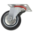 3” 4” 5” 6” Swivel Rubber Castors Caster Wheels Trolley Furniture Movers