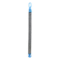 4 Leg Lifting Chain Sling with Clevis Grab Hook 2 Metre 8mm Chain WLL 4.26 Ton