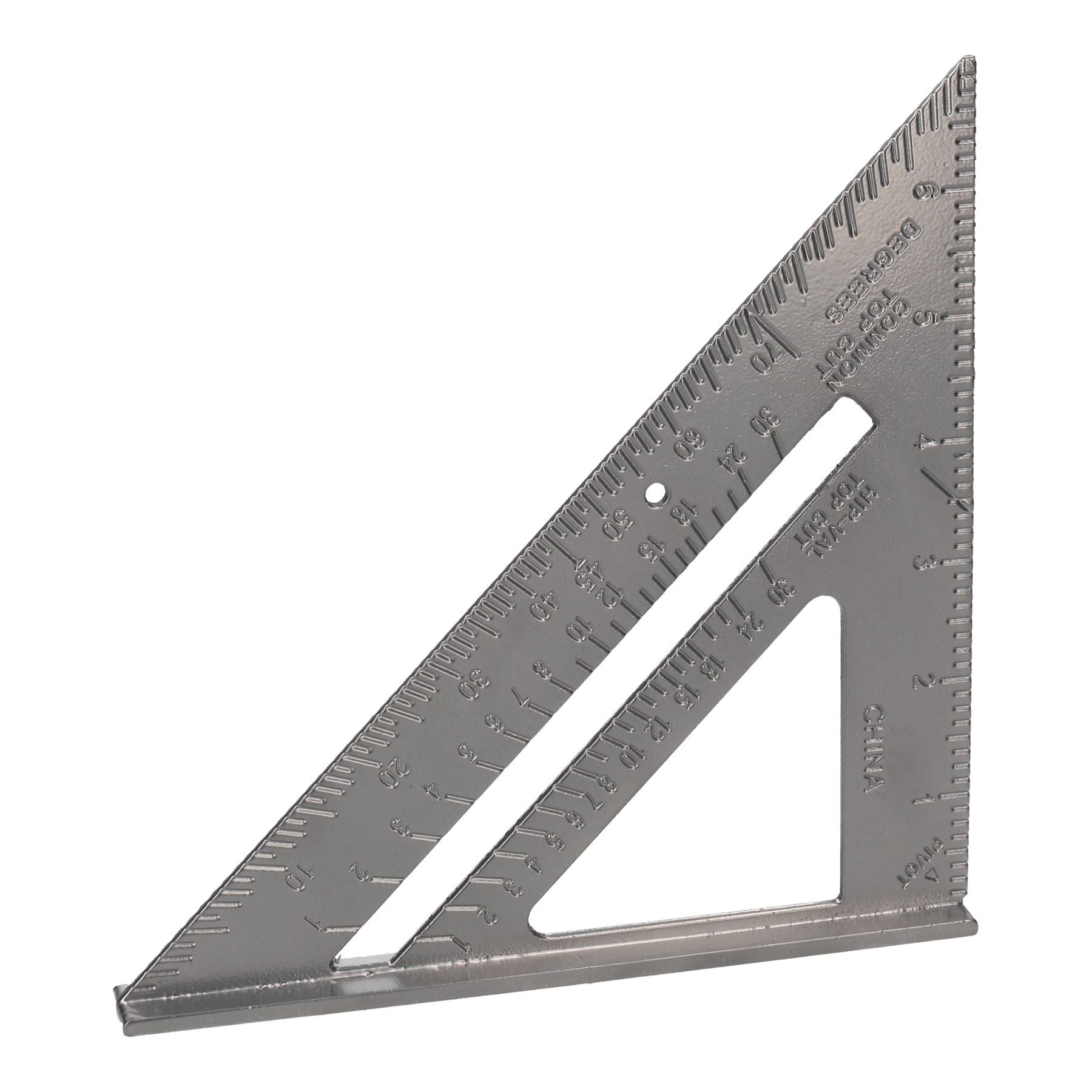 6" Aluminium Speed Square Measuring Rafter Roofing Triangle Joinery Guide