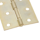 4” (100mm) Brass Plated Steel Door Cabinet Closet Gate Hinges Butt Hinge