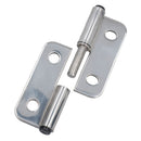 Stainless Steel Lift Off Leaf Hinges Left 76x100mm Heavy Duty Door Hatch