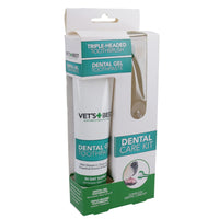 Dental Care Kit Teeth Cleaning Fresh Breath For Dogs Finger Brush And Gel