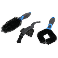 Motorcycle Motorbike Nylon Bristles Brush Forked Claw Wheel Cleaning Bike Cycle