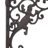 Gecko / Lizard Bell Cast Iron Door Wall Fence Gate House Post Porch Garden