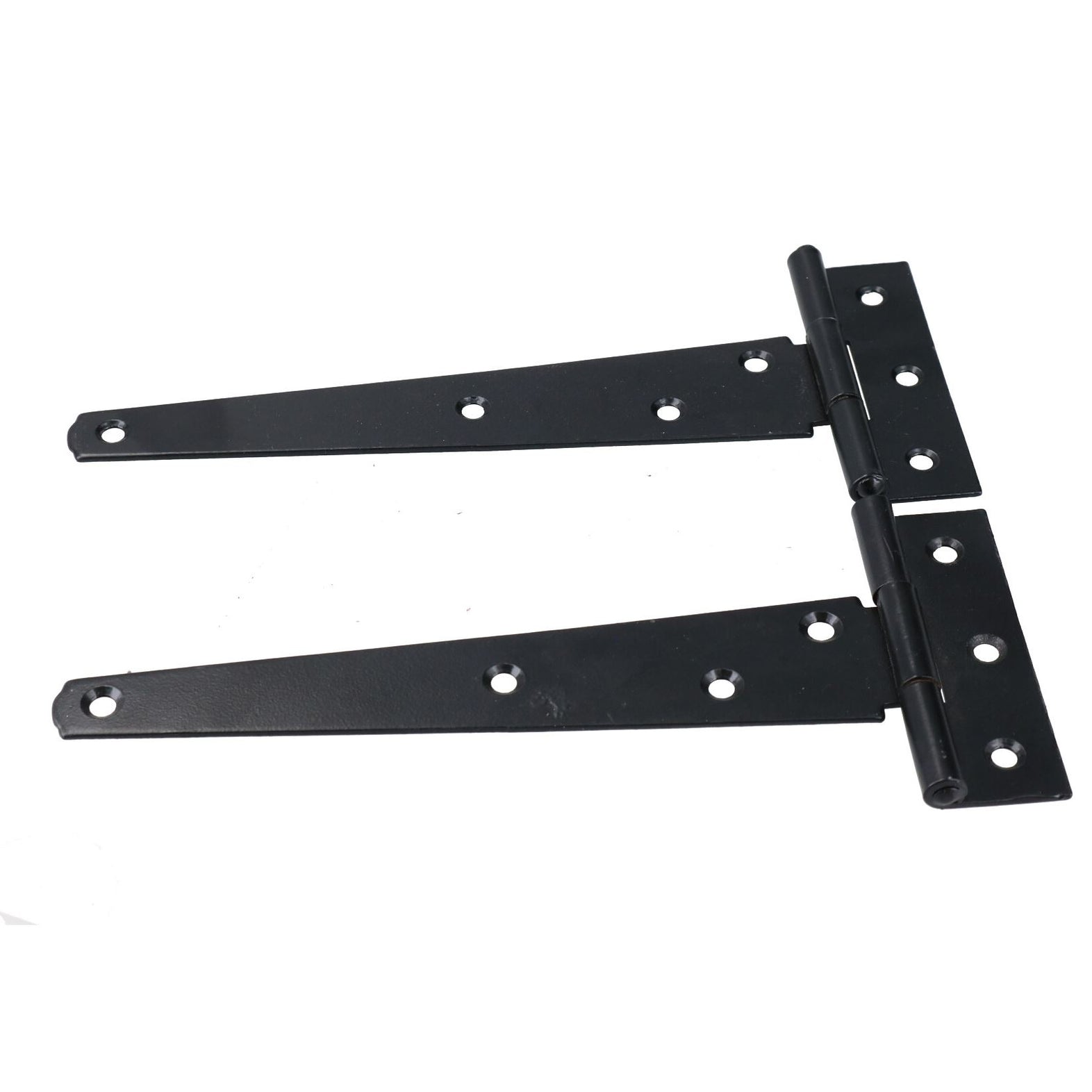 6" / 150mm Tee Hinges Shed Door Gate T Strap Hinge Pair With Fixings