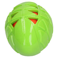 Dog Play Time Tough Crunch Rugby Ball Dog Toy Medium 13cm/5"