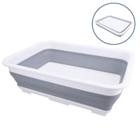 Collapsible Pet Dog Paw Cleaning Basin Pop up 7 Litre Capacity 27x37x12cm