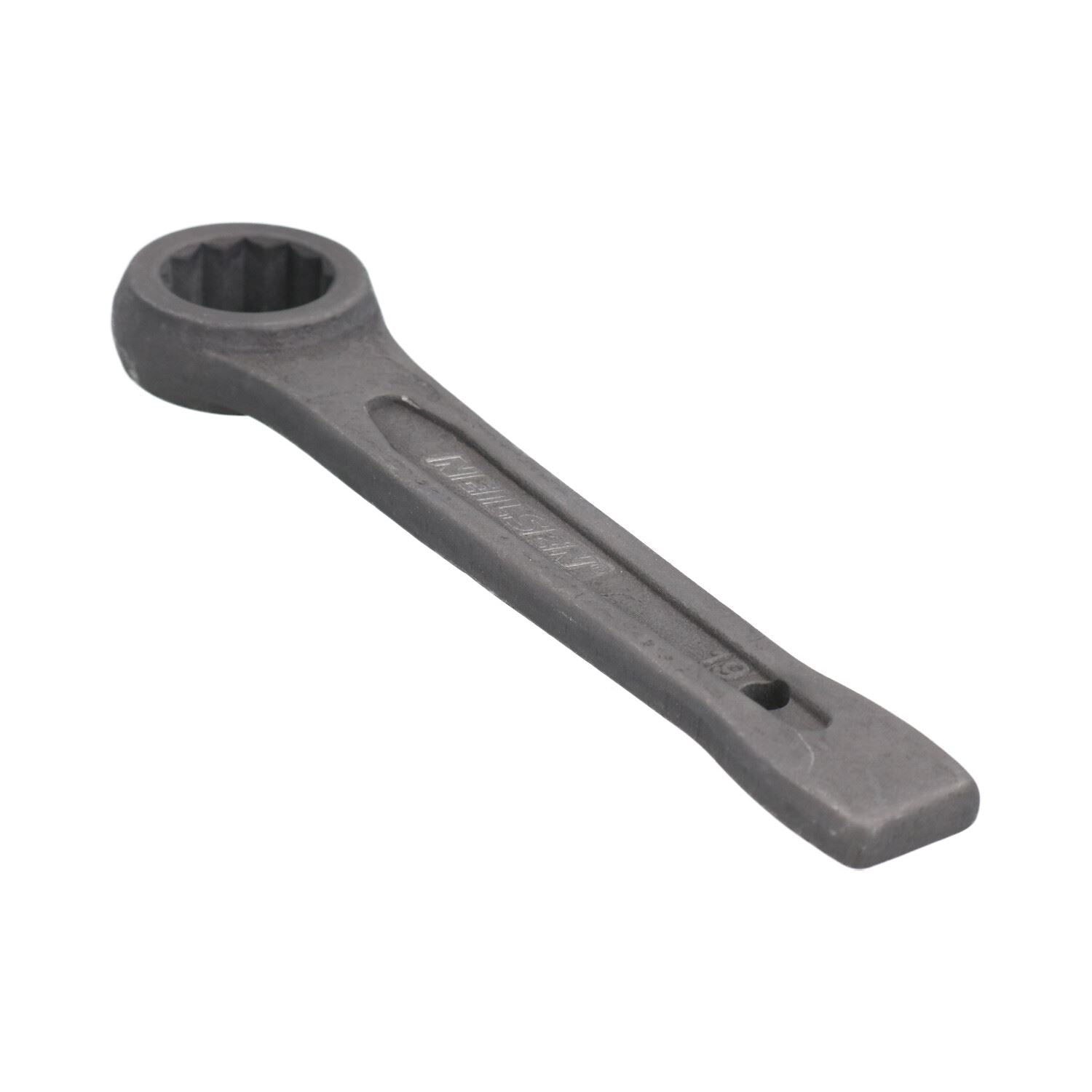 19mm Slogging Box End Striking Ring Wrench Spanner Bi-Hex 12 Sided Metric