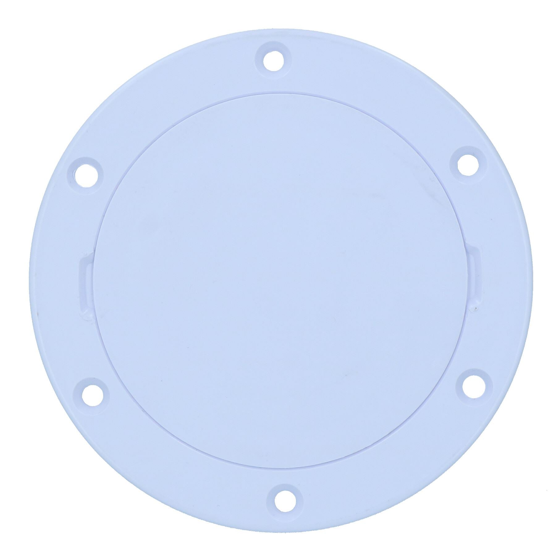 3" Snap in Flat Deck Plate by Marinco Round Inspection Hatch Waterproof Cover