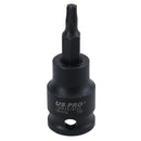 Torx Star Impact Impacted Shallow Short Bit Sockets T10-T60 Individual 3/8in Dr.