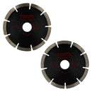 2 PC 115mm Diamond Mortar Raking Disc Set 5.25 & 8mm Cutting Thickness