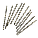 3mm HSS twist drills / drill set 10pc TE613