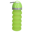 Pet Dog Collapsible Portable Water Bottle -  Outdoor Dog Travel Bottle (Green)