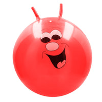 Red Inflatable Retro Space Hopper Exercise Indoor Outdoor Use Bouncing Fun