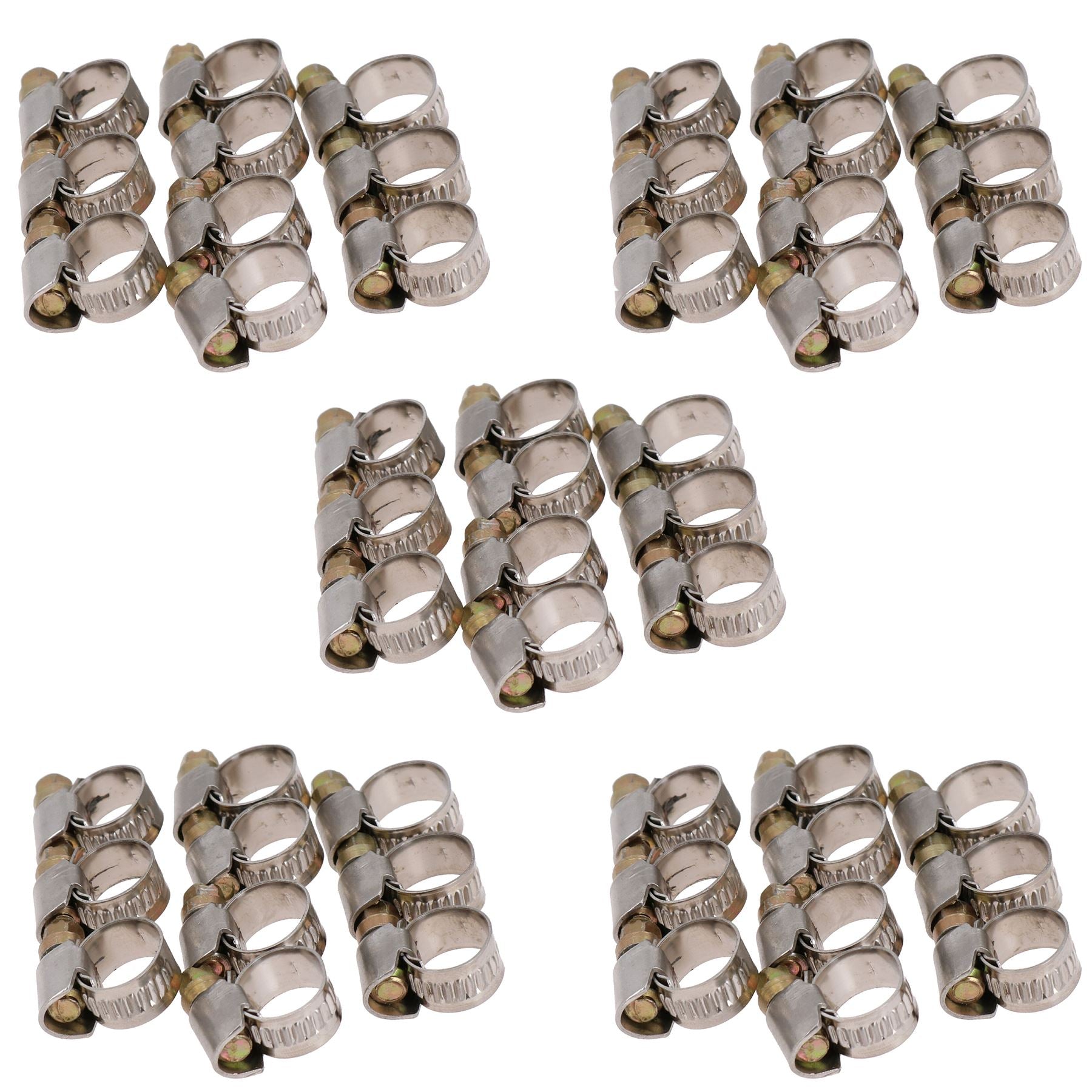 8mm – 60mm Stainless Steel Jubilee Hose Pipe Clamps Clips Air Water Fuel Gas