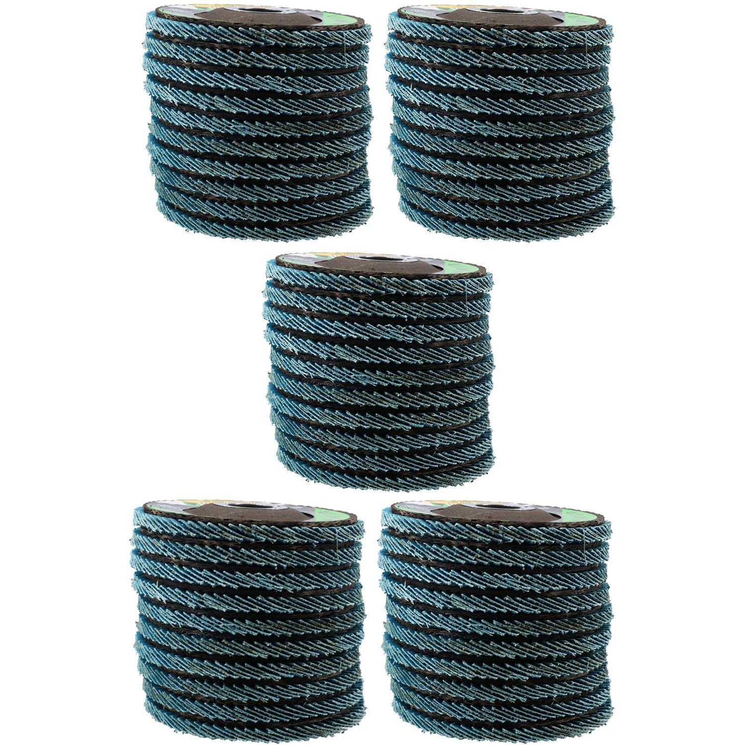 40 Grit Zirconium Flap Discs for Sanding Grinding Removal 4-1/2" Grinder