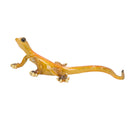 Yellow Speckled Gecko Lizard Resin Wall Shed Sculpture Statue House Full Set