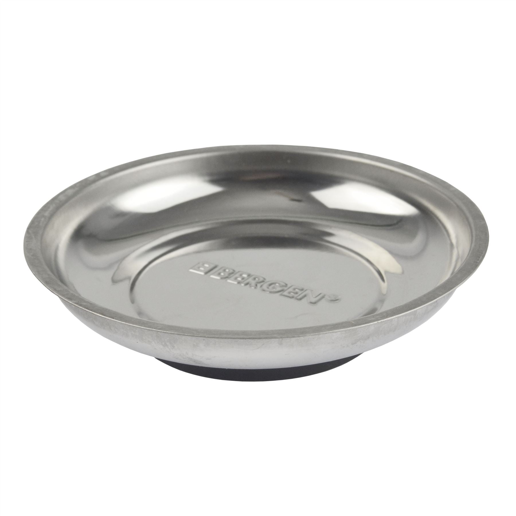 Magnetic Parts Tray Dishes Storage Holder Circular Round Stainless Steel 6"