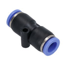 8mm (OD) Pneumatic Air Straight Hose Pipe Tube Inline Push Connector Airline