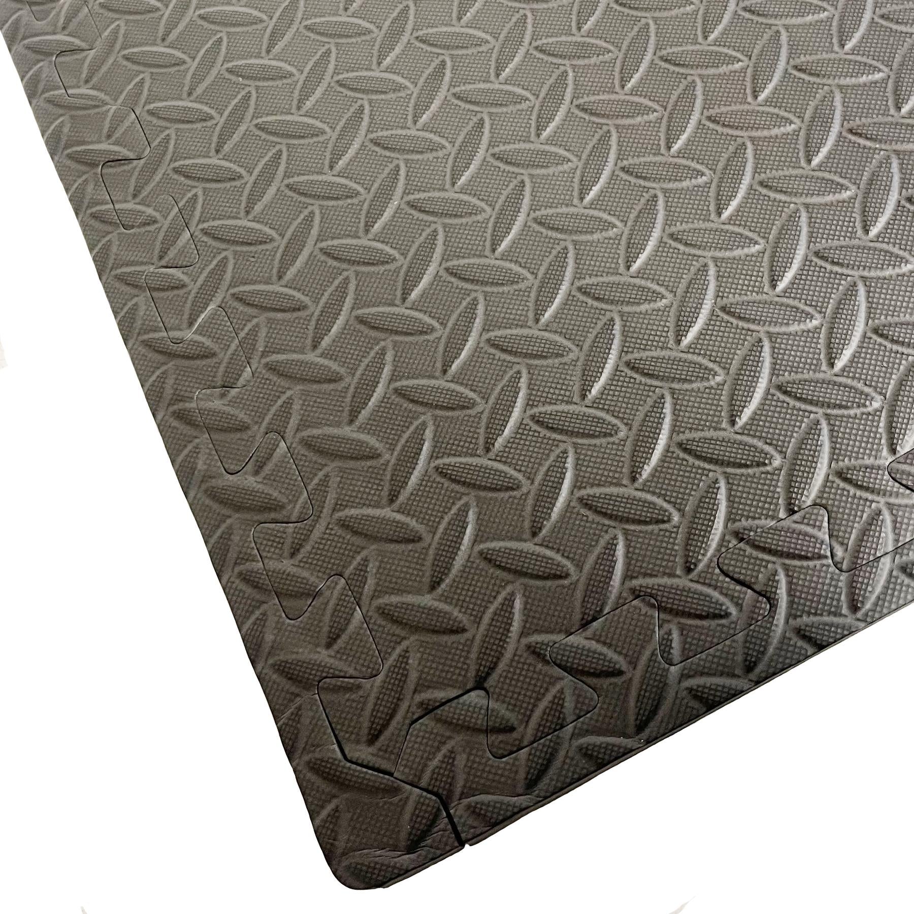 EVA Interlocking Floor Mat Flooring Soft Water Resistant 60 x 60cm Each Tile