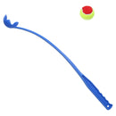 Blue Jolly Doggy Fetch Toy Dog Tennis Ball Thrower With 1x Ball