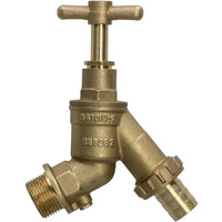 Large 3/4" High Flow Outside Garden Tap with Double Check Valve 3/4"