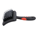 Medium Protection Salon Porcupine Brush-Ergonomic Hand Grip Dog Cat Grooming