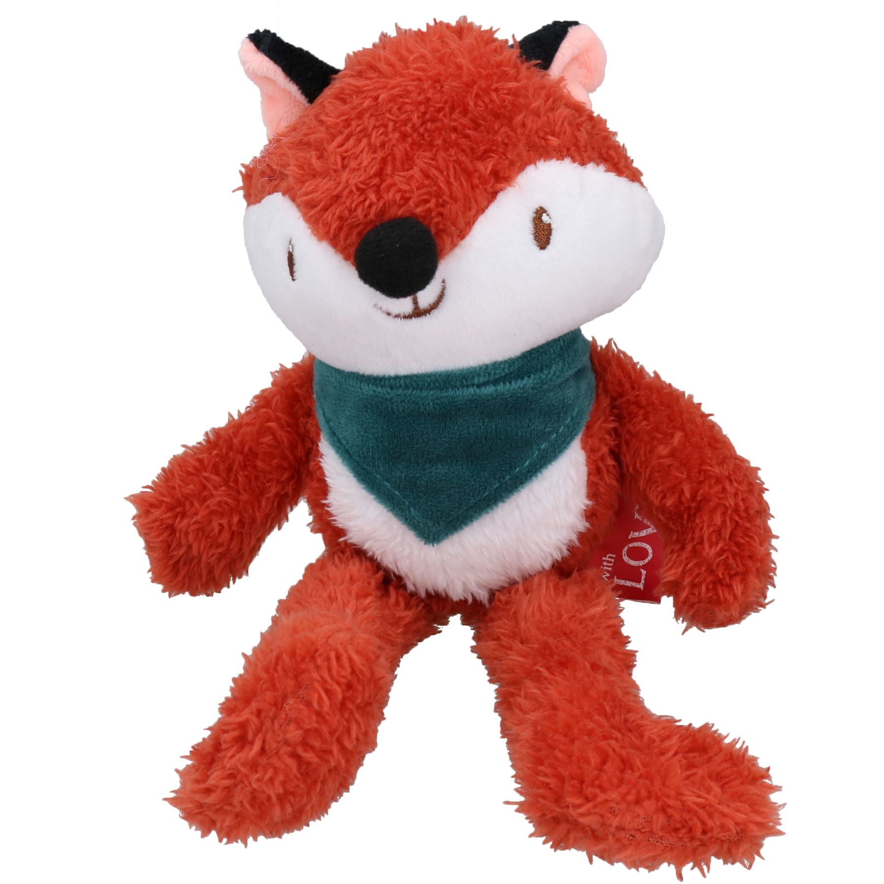 Dog Christmas Gift Bandana Buddy Fox & Bear Bundle Plush Play Toys Dog Present