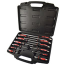 Screwdriver set Pozi / flat headed 12pc mixed set U.S.PRO TOOLS AT167