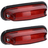 Mini Red Rear Marker / Tail Light / Lamp Trailer / Caravan / Van PAIR TR059