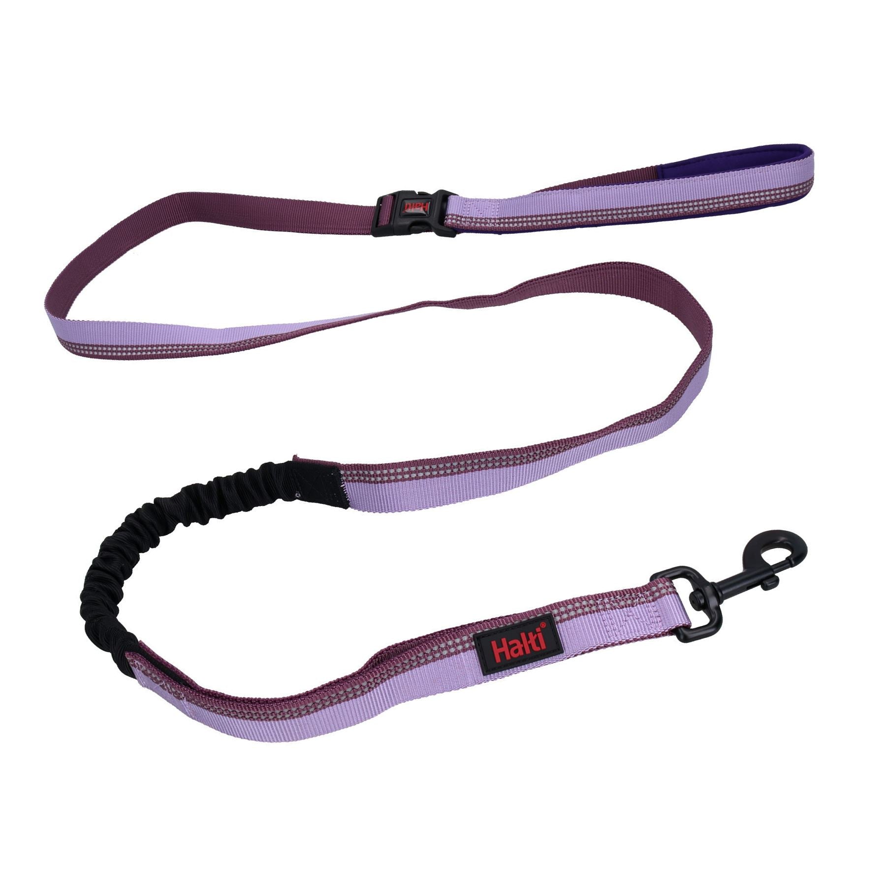 Large Purple All-In-One Shock Absorber Hand Free Running Dog Walking Lead