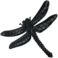 Set of 2 Metal Dragonfly Garden/Home Wall Art Ornament 35x28cm Indoor/Outdoor