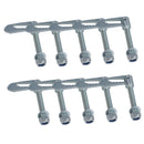 Antiluce Drop Catch Anti-Luce Fasteners M12 x 75mm Tail Gate Trailers Gates