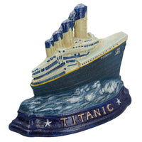 Titanic Door Stop Cast Iron Wedge Doorstop House Home Shed Boat Cruise Ship