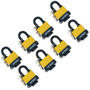 40mm Keyed Alike Padlocks Security Locks Weather Resistant + Waterproof