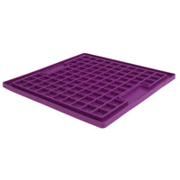 Purple Playdate Classic Slow Food Snack Treat Bowl Anti-Anxiety Mat for Dog Cat