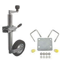 42mm Jockey Wheel with Clamp Mount for Erde Daxara Steel Wheel TR008_TR184