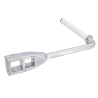 Canal Lock Key Windless Handle Galvanised Rotating Handle Double Square Head