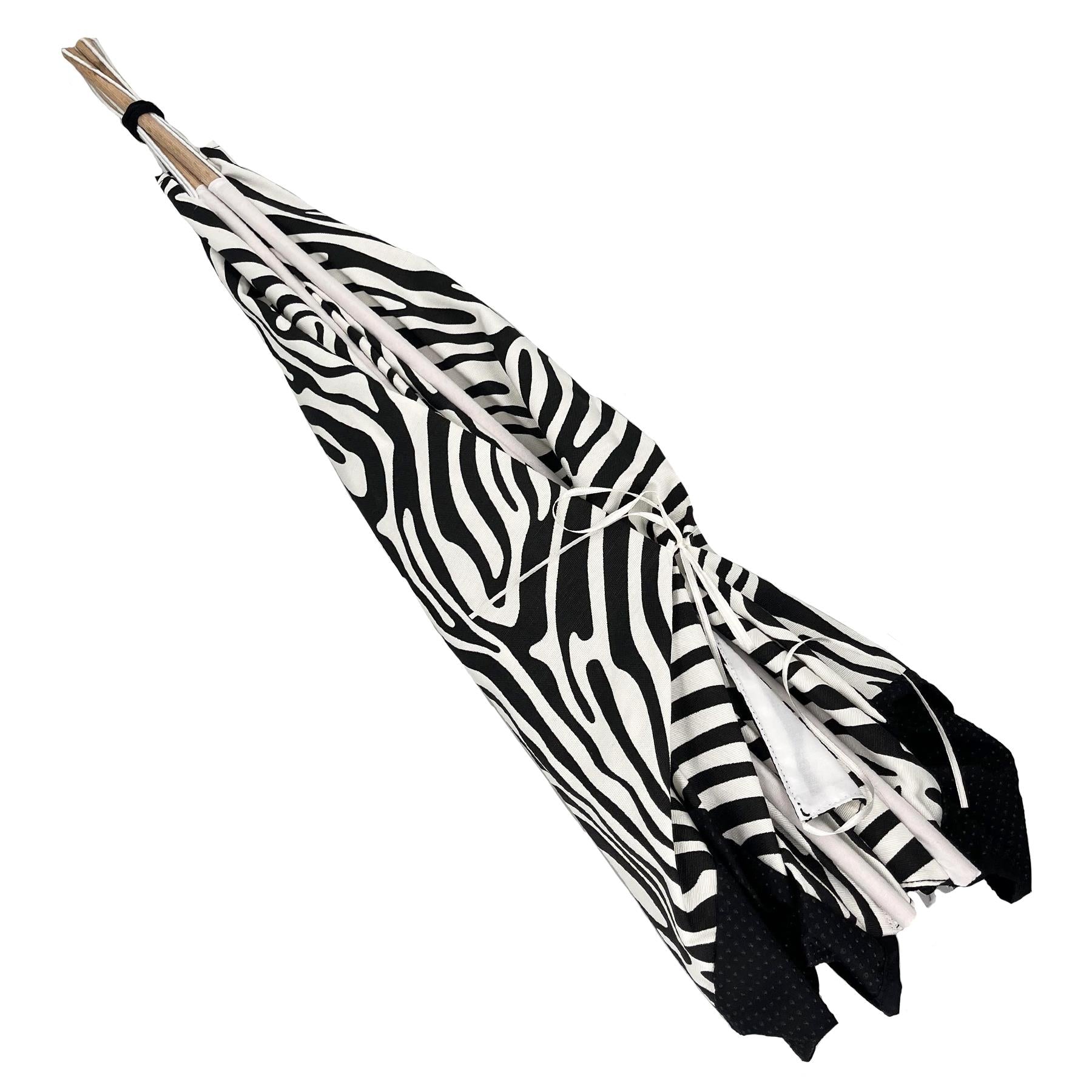 Zebra Print Cat Kitten Small Animals Play Tent Tepee Foldable House Cushion Mat