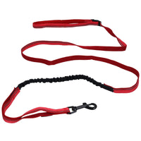 Small Red All-In-One Multi-Function Shock Absorber Hand Free Running Dog Lead