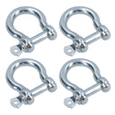 6mm Galvanised Bow Shackle Single Shackle Link Chandlery Boat Yacht