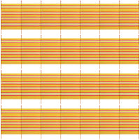 8 Pole Windbreak Beach Shelter 1.5m by 4.6m Screen Privacy Yellow Stripe