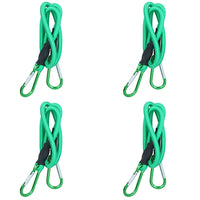 36” Bungee Rope with Carabiner Clips Cords Elastic Tie Down Fasteners