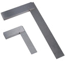 3 + 10 Inch 75 / 250mm Engineer Tri Set Square Right Angle Straight Edge Stainless