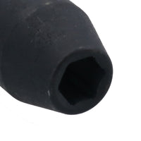 3/8in Drive Shallow Stubby Metric Impacted Impact Socket 6 Sided Single Hex