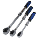 1/4in 3/8in 1/2in Drive Telescopic Extendable Ratchet 72 Teeth Quick Release